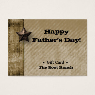 Gift Card Beige Denim Texas Star