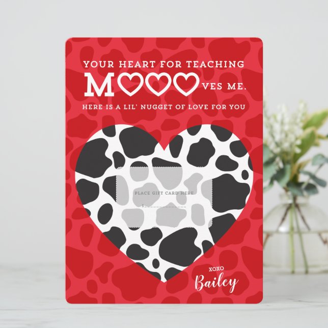 Gift Card Holder | Chicken Nugget (Standing Front)