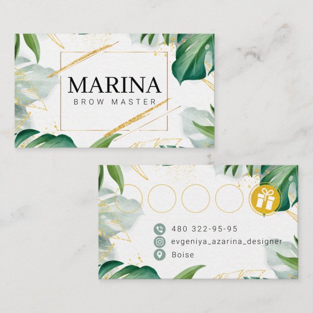 Gift Card Perfect for Beauty Professionals & More (Front/Back)