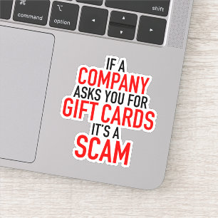 Gift Card Scam - Scam Prevention