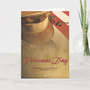 GIFT CARD, VETERANS DAY HOLIDAY CARD