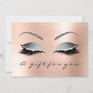 Gift Certificate Blush Silver Lash Beauty Studio