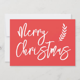 Gift Certificate Christmas Modern Script