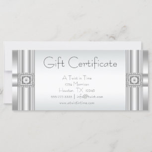 Gift Certificates Business Gift Certificates