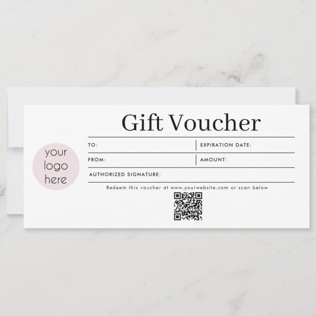 Gift Certificates for Small Businesses QR Code (Front)