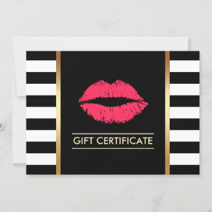 Gift Certificates   Red Lips Modern Beauty Salon
