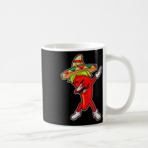 Gift Cute Chilli Dabbing Pepper Mexican Hot Jalape Coffee Mug