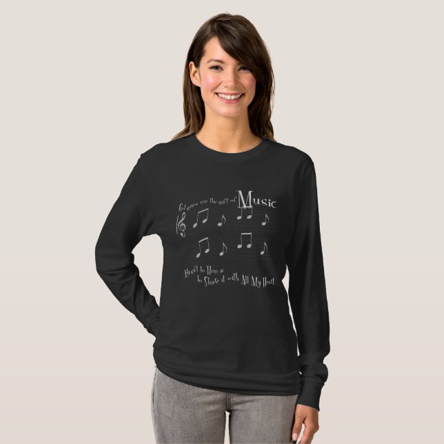 Gift Dark Women's Long Sleeve T-Shirt (Front Full)