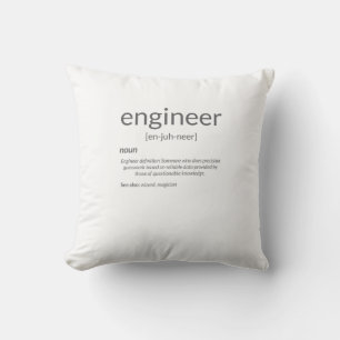 Gift Engineer College Major Engineer Definition Cushion