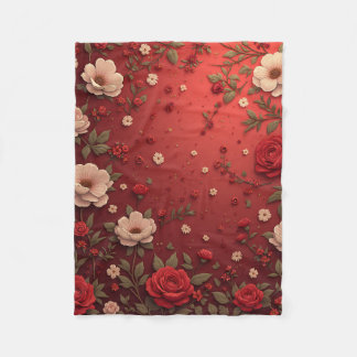 gift flower pattern knee blanket