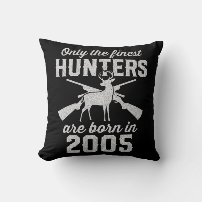 Gift for 18 Year Old Deer Hunter 18th Birthday 200 Cushion (Front)