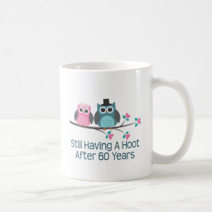 Gift For 60th Wedding Anniversary Hoot Coffee Mug