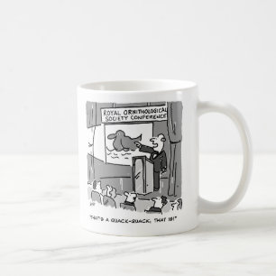 Gift for a Birdwatcher or Birder. Funny Coffee Mug