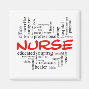 GIFT FOR A ***SPECIAL NURSE**** NURSE PIN OR BADGE MAGNET