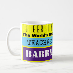 Gift for a Teacher. World's Best Teacher Coffee Mug