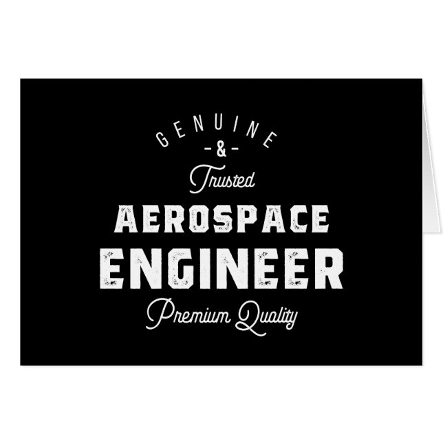 Gift for Aerospace Engineer (Front Horizontal)