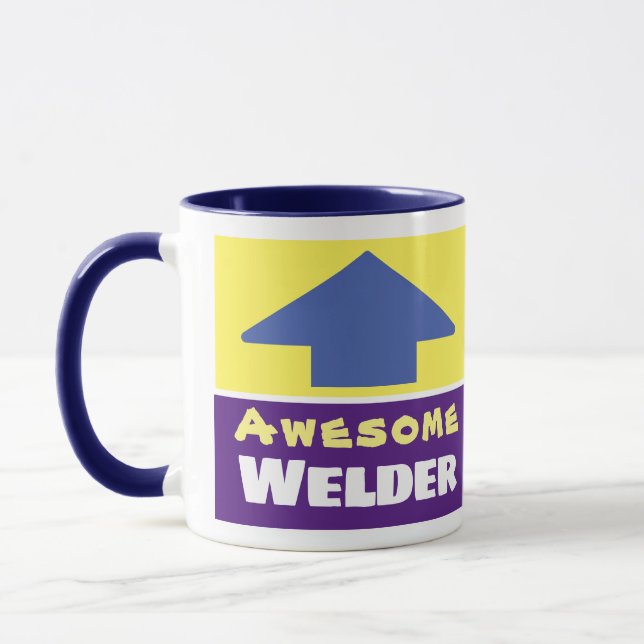 Gift for an Awesome Welder Mug (Left)