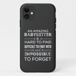 Gift For Babysitter, Babysitter Gift iPhone 11 Case