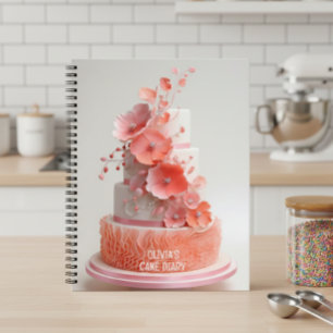 Gift for bakers, customizable recipe journal