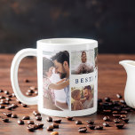 Gift For Best Daddy Ever Family Photo Collage Navy Coffee Mug<br><div class="desc">Show your amazing daddy just how wonderful and loved he is with our stylish "Best Daddy Ever" custom 8 photo collage mug. The design features "Best Daddy Ever" in a stylish navy typography design and customised with 8 of your own special family photos. Great gift for father's day, birthday, anniversary,...</div>