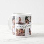 Gift For Best Father Ever Family Photo Collage Coffee Mug (Front Left)