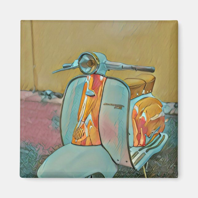 Gift for biker magnet (Front)