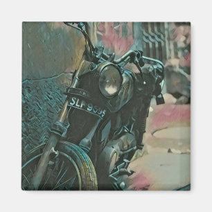 Gift for bikers magnet