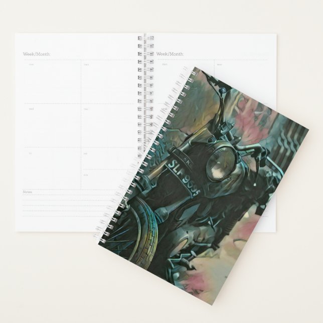 Gift for bikers planner (Display)