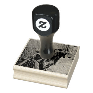 Gift for bikers rubber stamp