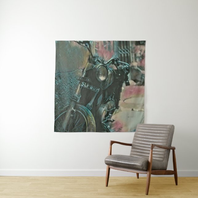 Gift for bikers tapestry (In Situ)