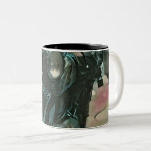 Gift for bikers Two-Tone coffee mug