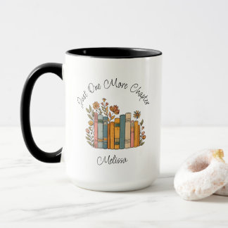 Gift For Book Lover One More Chapter Mug, Book Lov Mug