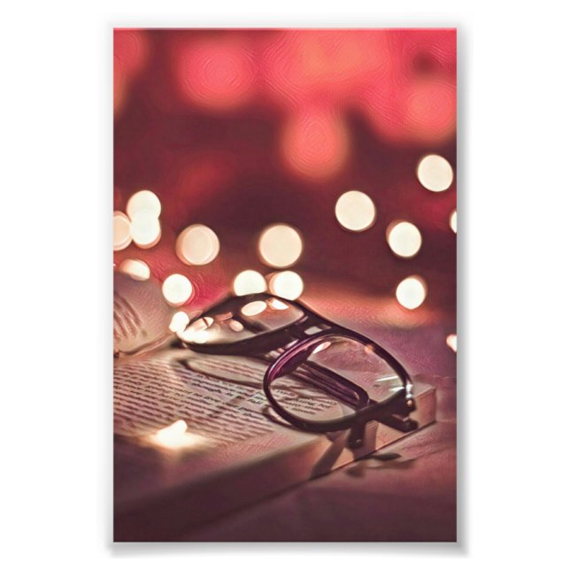 Gift for book lovers photo print (Front)