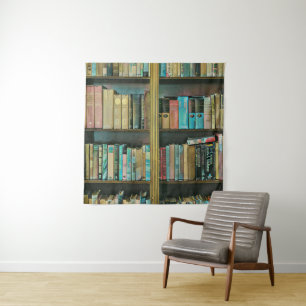 Gift for book lovers tapestry