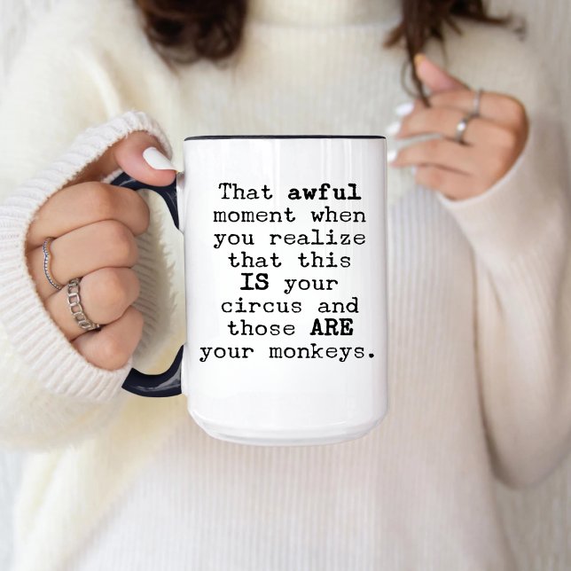 Gift for Boss, that Awful Moment when You Realise Mug (Creator Uploaded)