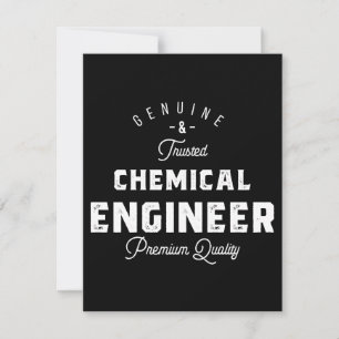 Gift for Chemical Engineer Save The Date