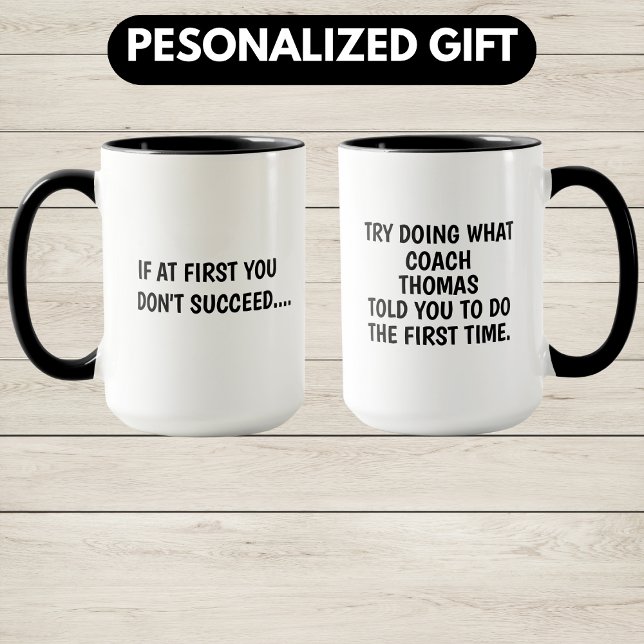Gift For Coach, Personalised Coach Gift,Coach Gift Mug (Creator Uploaded)