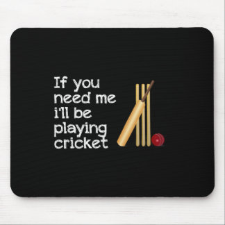 Gift For Cricket Player Mouse Pad