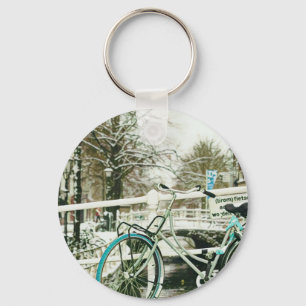Gift for cycling lover key ring