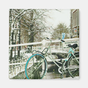 Gift for cycling lover magnet