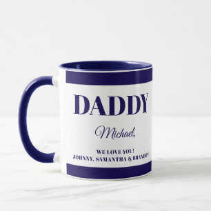 Gift for Daddy with  Names  Mug