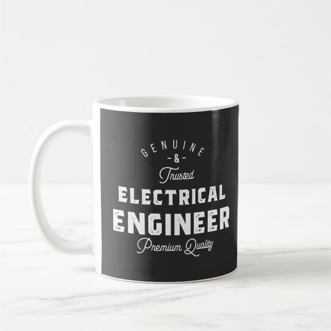 Gift for Electrical Engineer Coffee Mug (Left)