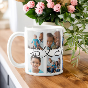 Gift for Father   Father's Day Photo Collage Coffe Coffee Mug