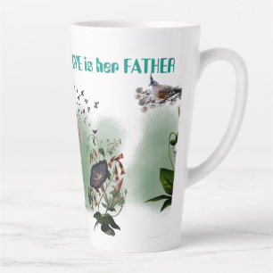 Gift for Father's Day from Daughter Latte Mug