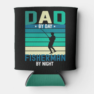 Gift for fishing dad; fish; fisherman; father; can cooler