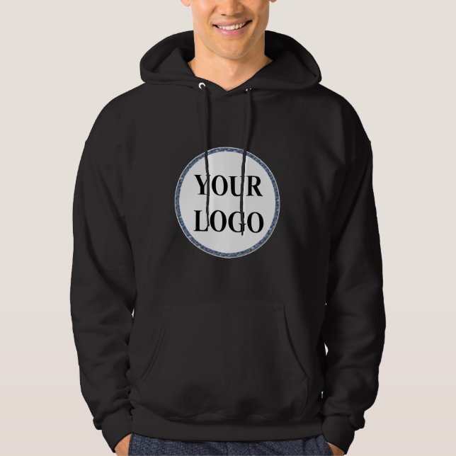 Gift For Grandpa Personalised ADD YOUR LOGO Hoodie (Front)