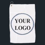 Gift For Grandpa Personalised Add Your Logo Idea Golf Towel<br><div class="desc">You can customise it with your photo,  logo or with your text.  You can place them as you like on the customisation page. Funny,  unique,  pretty,  or personal,  it's your choice.</div>