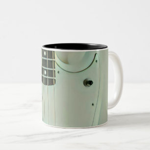 Gift for guitar player Two-Tone coffee mug