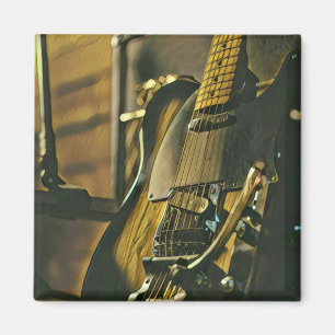 Gift for guitarist boyfriend magnet