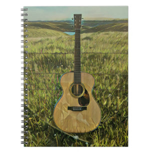 Gift for guitarist boyfriend notebook